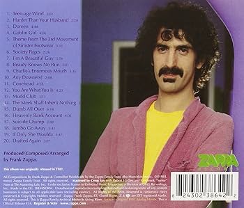 2discs LP Frank Zappa 我こそつまるところ己れなり You Are What You Is 40AP2217 CBS SONY /00660 OC5qcGVn.jpeg